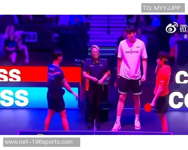 杨瀚森亲临WTT现场助威王楚钦比赛展现友谊与激情